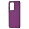 Чехол Silicone Case WAVE Full с микрофиброй для Xiaomi Redmi 10 – Dark Purple