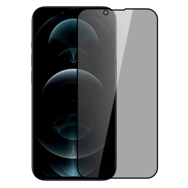 Защитное стекло Анти-шпион Privacy 5D Matte Full Glue для Iphone 14 Pro Max – Black