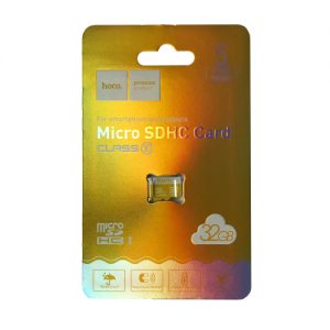 Карта памяти Hoco Micro SDHC 32GB TF high speed Class 10 – Gold