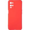 Чехол Silicone Cover Full without Logo (AA) с микрофиброй для Oppo A54 – Красный / Red