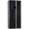 Кожаный чехол-книжка Leather Gelius New для Realme 6i – Black 114023