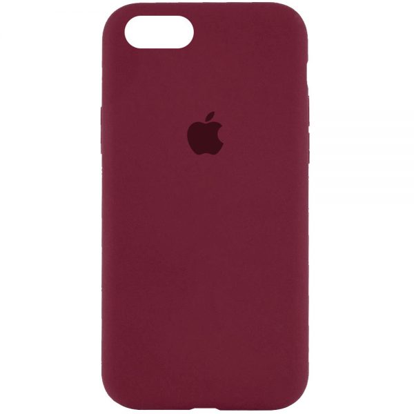 Чохол Silicone Case для Iphone 6 / 6s Бордовий / Plum