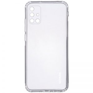 Прозрачный силиконовый TPU чехол GETMAN для Samsung Galaxy A51