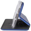 Кожаный чехол-книжка 360 с визитницей для Oppo A52 / A72 / A92 – Синий / Blue 113702