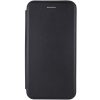 Кожаный чехол-книжка 360 с визитницей для OnePlus Nord N100 – Черный