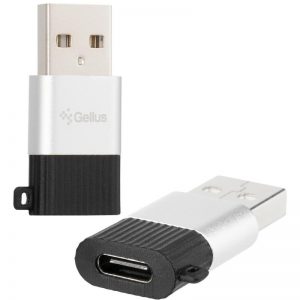 Адаптер Gelius OTG Adapter Type-C to USB GP-OTG008 – Silver