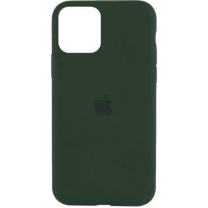 Оригинальный чехол Silicone Cover 360 с микрофиброй для Iphone 11 – Зеленый / Cyprus Green