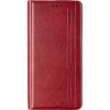 Кожаный чехол-книжка Leather Gelius New для Realme 6i – Red