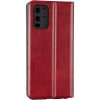 Кожаный чехол-книжка Leather Gelius New для Oppo A54 – Red 113994