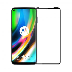 Защитное стекло 6D Sparta для Motorola Moto G9 Plus – Black