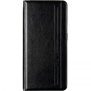 Кожаный чехол-книжка Leather Gelius New для Oppo A91 – Black