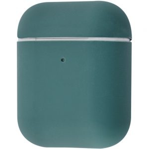 Чехол для наушников Silicone Case Ultra Slim для Apple Airpods 1 / 2 – Pine Green