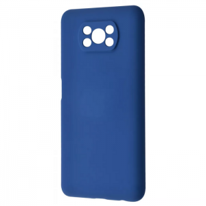 Чехол WAVE Colorful Case с микрофиброй для Xiaomi Poco X3 NFC / Poco X3 Pro – Blue