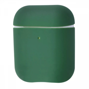 Чехол для наушников Silicone Case Ultra Slim для Apple Airpods 1 / 2 – Army Green