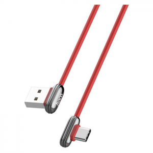 Кабель Hoco U60 Soul Secret Charging Type-C 2.4 A (1.2м) – Red