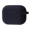 Чехол для наушников Silicone Shock-proof case + карабин для Apple Airpods 3 – Black
