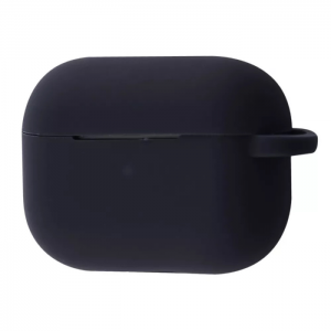 Чехол для наушников Silicone Shock-proof case + карабин для Apple Airpods Pro – Black