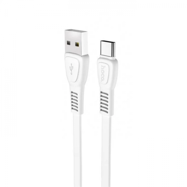 Кабель Hoco X40 Noah Charging USB – Type-C 3А 1м White