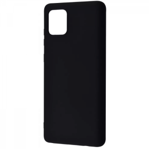 Чехол WAVE Colorful Case с микрофиброй для Samsung Galaxy Note 10 Lite – Black