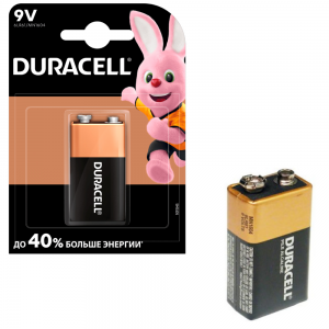 Батарея Duracell 6LR61 9V (крона) MN1604 – 1 шт