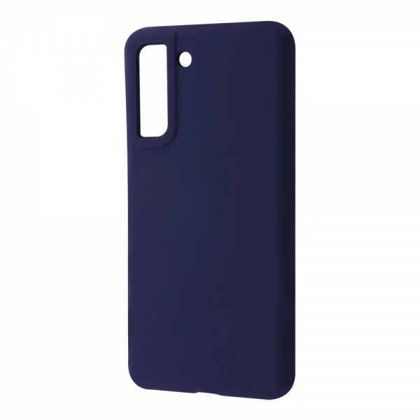 Чохол Silicone WAVE Full для Samsung Galaxy S21 FE Midnight Blue