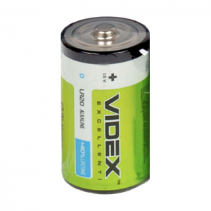 Батарейка Videx Alkaline 1.5V LR20 D – 1 шт