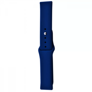 Ремешок силиконовый Sport для Xiaomi Amazfit / Samsung 22 mm – Dark Blue
