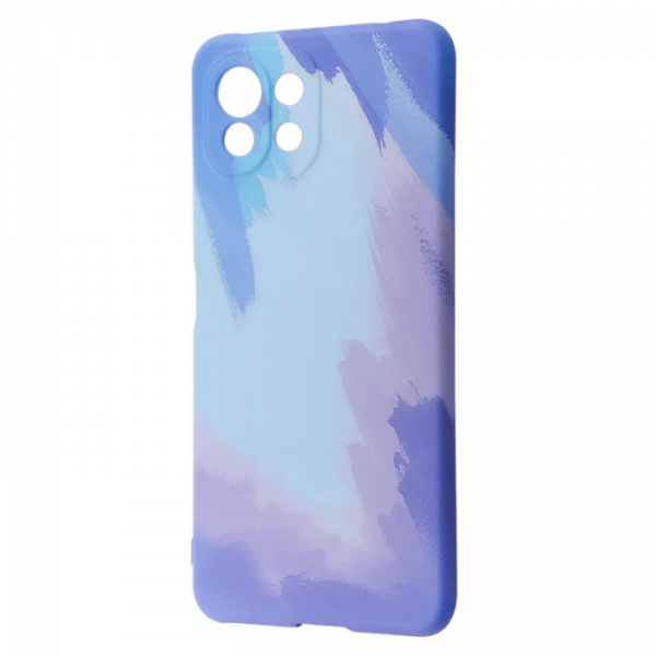 Чехол WAVE Watercolor Case для Xiaomi Mi 11 Lite / 11 Lite 5G NE – Blue