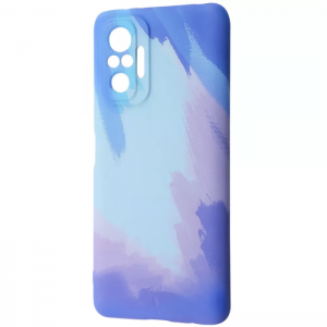 Чехол WAVE Watercolor Case для Xiaomi Redmi Note 10 Pro – Blue