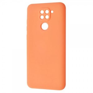 Чехол WAVE Colorful Case с микрофиброй для Xiaomi Redmi Note 9 / Redmi 10X – Peach