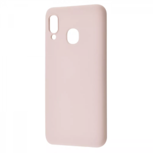 Чехол WAVE Colorful Case с микрофиброй для Samsung Galaxy A20 / A30 – Pink Sand