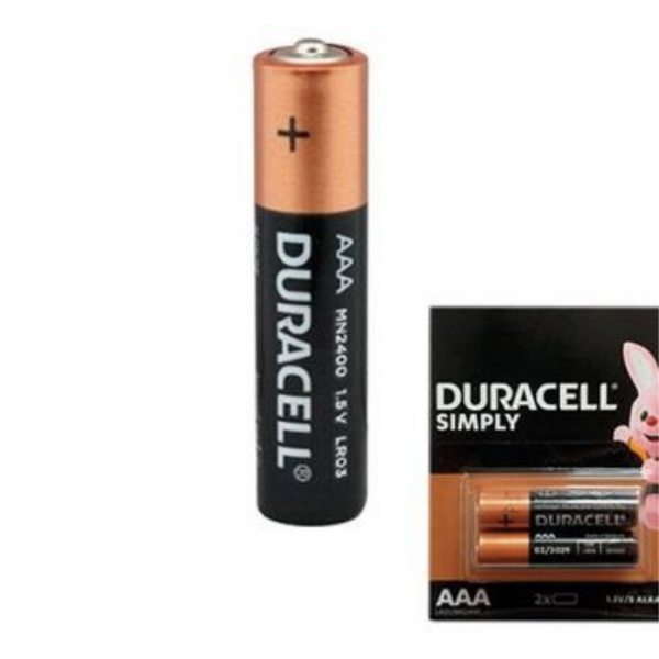 Батарейка Duracell Simply Alkaline LR3 AAA 1.5V – 1 шт