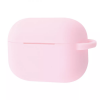Чехол для наушников Silicone Shock-proof case + карабин для Apple Airpods 3 – Pink