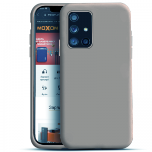 Чехол Soft Silicone Case с микрофиброй для Redmi 10 / Note 11 4G – Серый