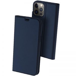 Чехол-книжка Dux Ducis с карманом для Iphone 13 Pro – Синий