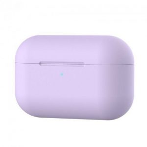 Чехол для наушников Silicone Case Slim для Apple Airpods 3 – Light purple