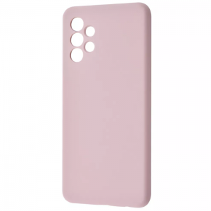 Чехол Silicone Case WAVE Full с микрофиброй для Samsung Galaxy S21 FE – Pink Sand