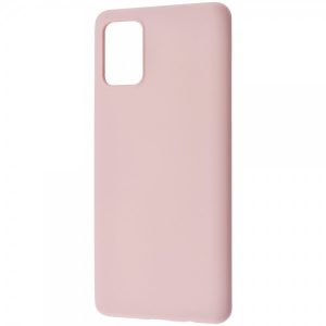 Чехол WAVE Colorful Case с микрофиброй для Samsung Galaxy A71 – Pink sand