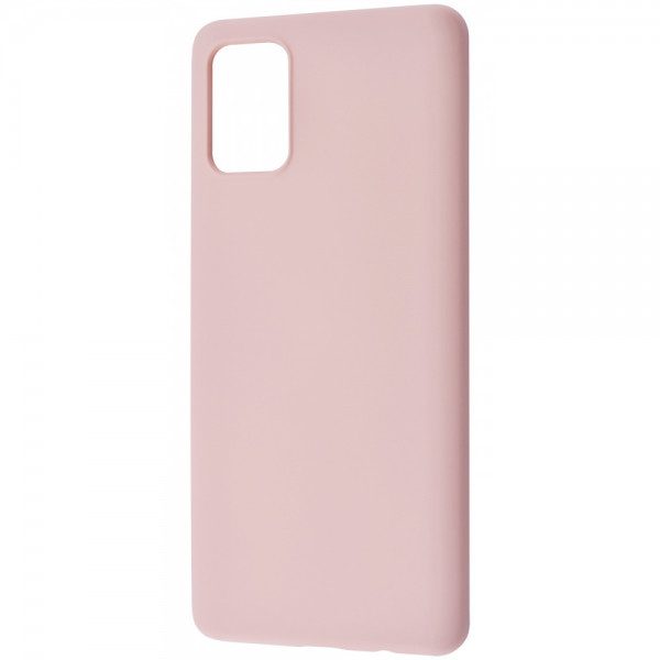 Чохол WAVE Colorful з мікрофиброю для Samsung Galaxy A71 Pink sand