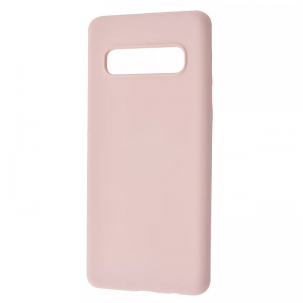Чехол WAVE Colorful Case с микрофиброй для Samsung Galaxy S10 – Pink Sand