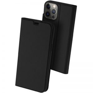 Чехол-книжка Dux Ducis с карманом для Iphone 13 Pro Max – Черный