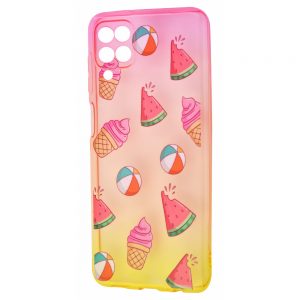 Чехол WAVE Sweet Acid Case для Samsung Galaxy A12/М12 – Red / Yellow / Watermelon