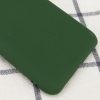 Оригинальный чехол Silicone Cover My Color (A) с микрофиброй и защитой камеры для TECNO Spark 6 Go Зеленый / Dark green 121879