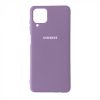 Чохол Silicone Cover для Samsung Galaxy A12 / M12 Lilac