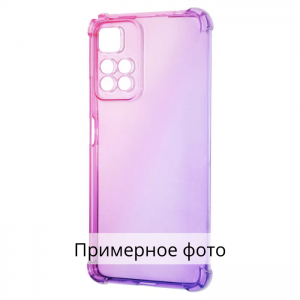 Чехол TPU Wave Shine с усиленными углами для Samsung Galaxy A03 Core – Pink / Purple