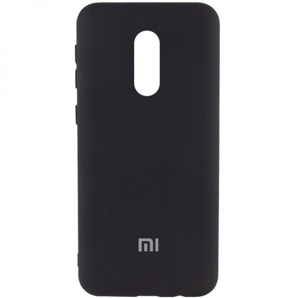 Чохол Silicone Cover My Color A для Xiaomi Redmi Note 4X / Note 4 Snapdragon Чорний / Black