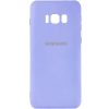 Оригинальный чехол Silicone Cover My Color (A) с микрофиброй и защитой камеры для Samsung G955 Galaxy S8 Plus – Сиреневый / Dasheen