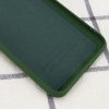 Оригинальный чехол Silicone Cover My Color (A) с микрофиброй и защитой камеры для ZTE Blade A51 – Зеленый / Dark green 121939