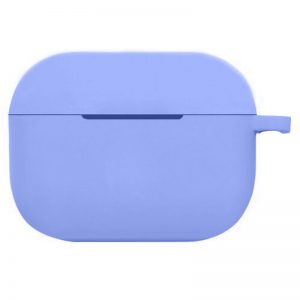 Чехол для наушников Silicone Case New + карабин для Apple Airpods Pro – Сиреневый / Dasheen