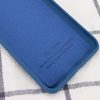 Оригинальный чехол Silicone Cover My Color (A) с микрофиброй и защитой камеры для ZTE Blade A51 – Синий / Navy blue 121933